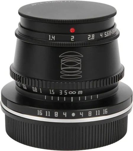 لنز آنالوگ 35mm F1.4 Bewinner فوکوس دستی