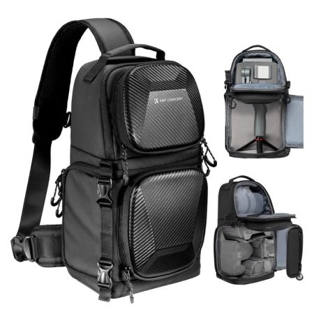 کوله پشتی دوربین k&f Crossbody Bag Hardshell Camera Backpack