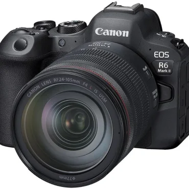 دوربین بدون آینه کانن Canon EOS R6 Mark II Mirrorless Camera with 24-105mm f/4 L